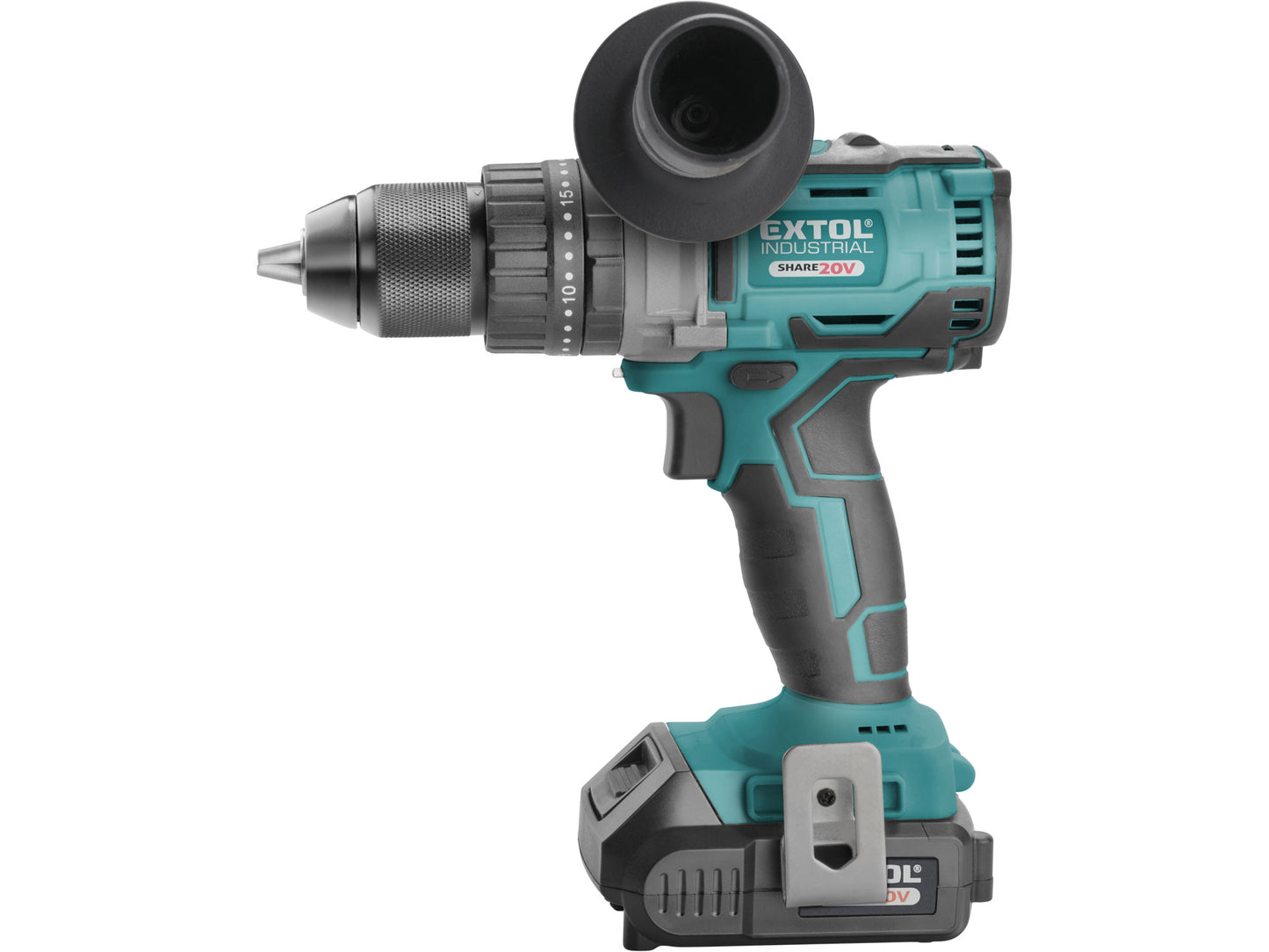 Extol Cordless Hammer Drill with Brushless Motor 20V