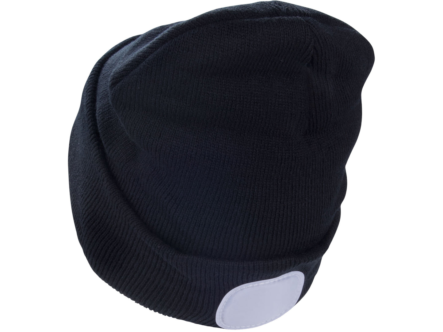 Extol Black Beanie with LED Light