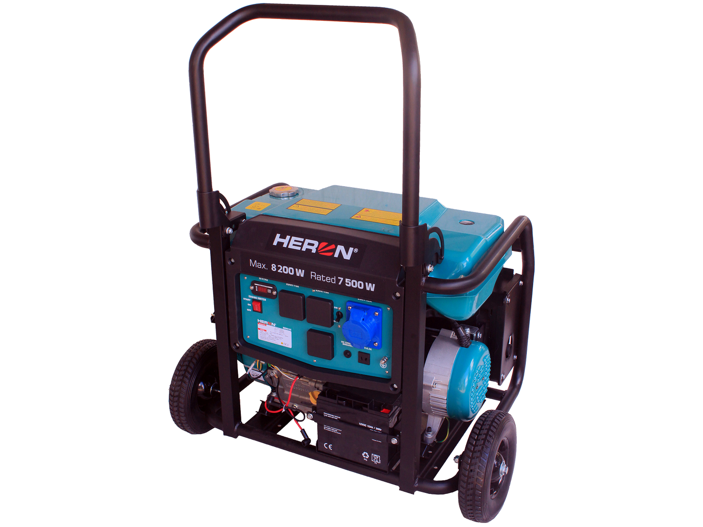 Heron 8.2kW Petrol Generator with Zero Gravity Frame