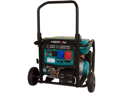 Heron 8.2kW 3 Phase Petrol Generator with Zero Gravity Frame