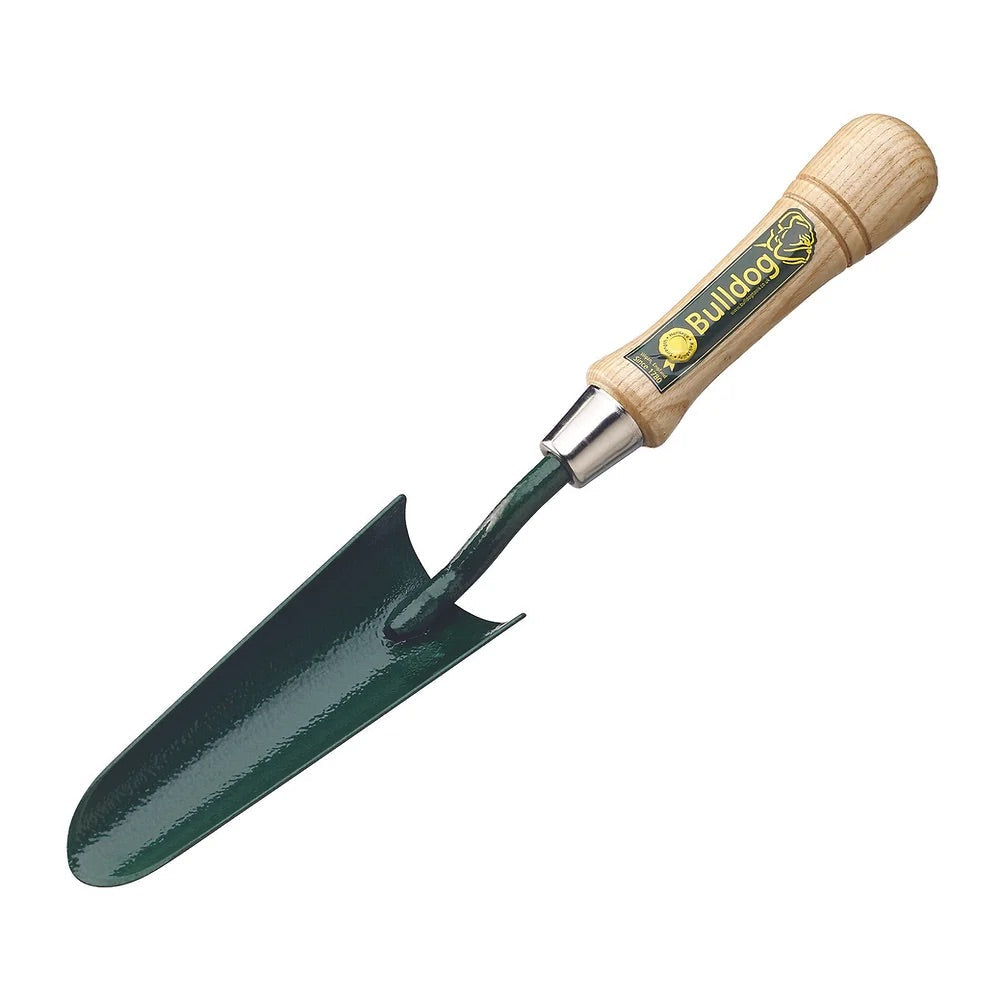 Bulldog Premier Tanged Transplanting Trowel with Hardwood Handle