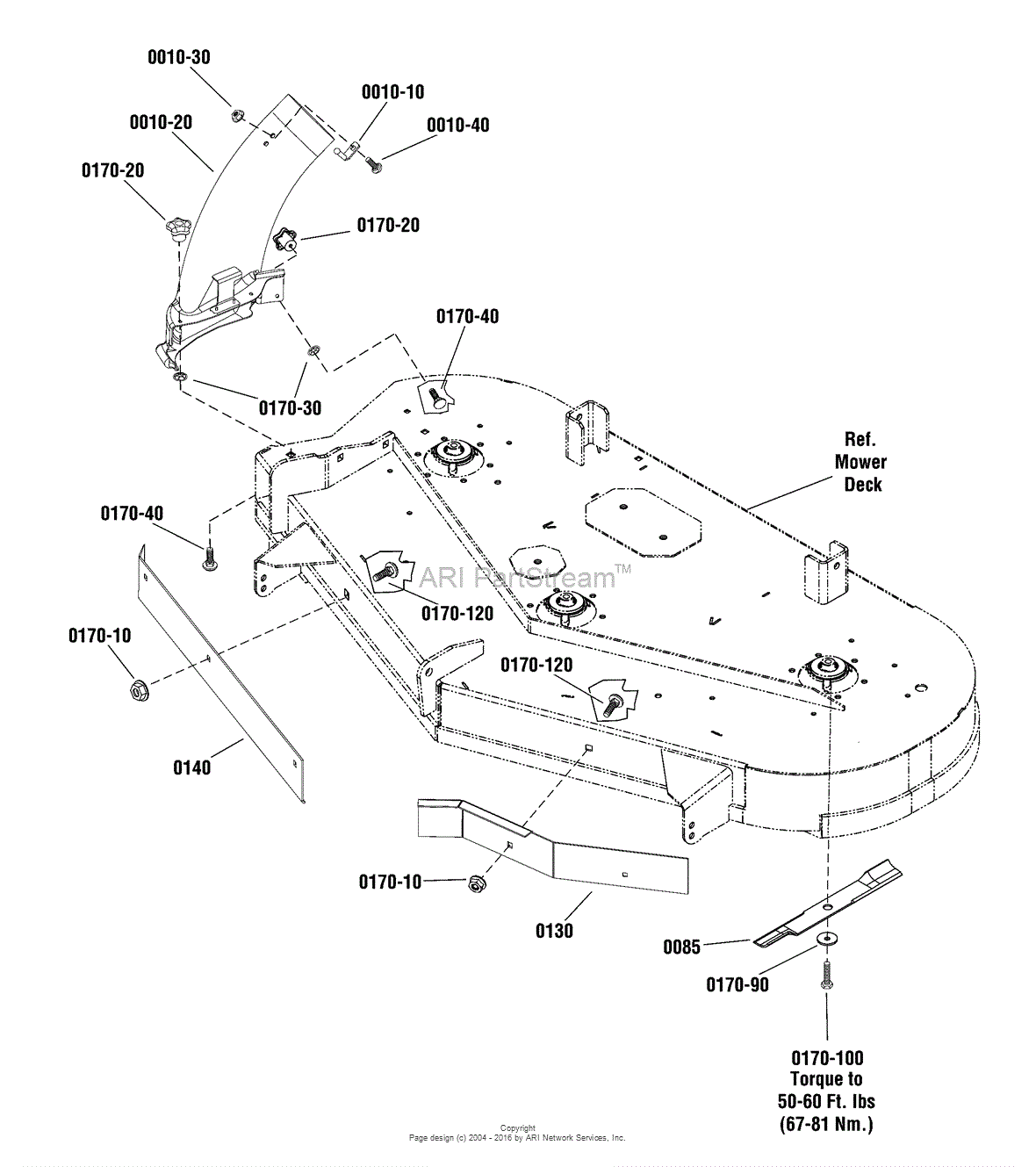 Boot Deck Adapter 48"