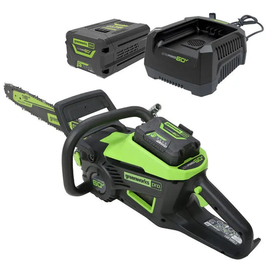 Greenworks 60V Chainsaw Kit