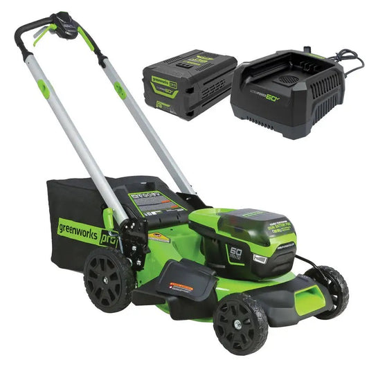 Greenworks 60V 51cm Self-Propelled Lawn Mower Kit