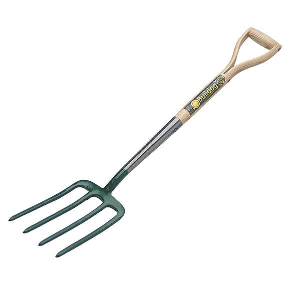 Bulldog Premier Garden Digging Fork, 4 Prong with Ash YD Handle