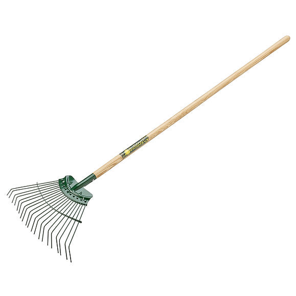 Bulldog Premier Springbok Lawn Rake with 20 Hardened Steel Tines