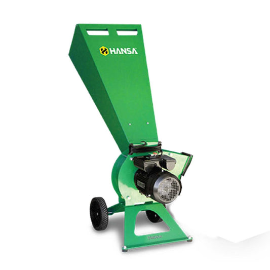 Hansa C3e Brush Chipper powered by 2HP Electric Motor