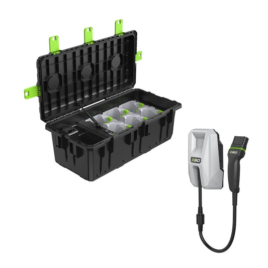 EGO POWER+ Commercial Multi Port Charger SET - ACA1000 Adaptor included