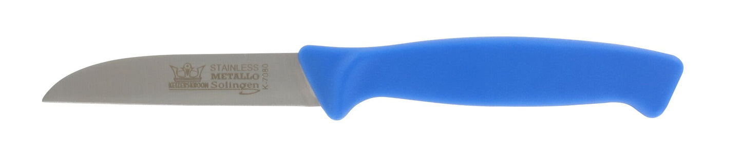 Metallo Knife HACCP 8cm, INOX, blue