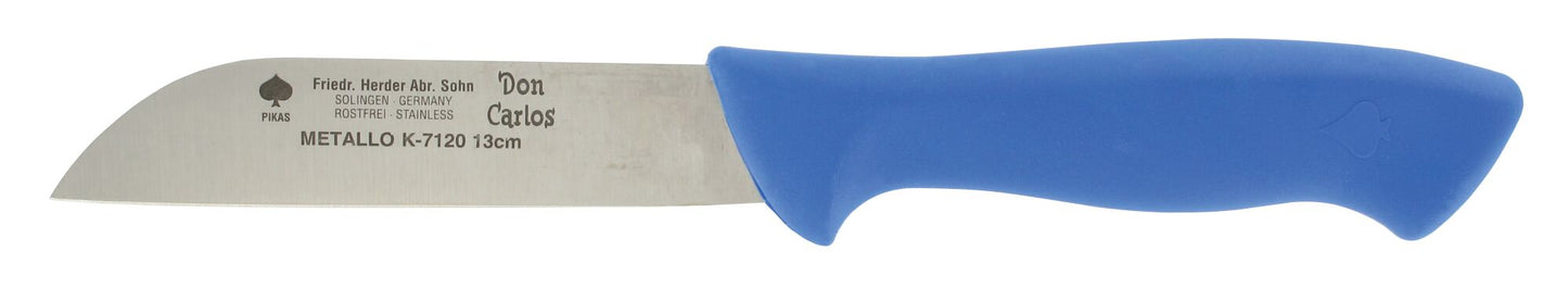 Metallo Cabbage knife HACCP 13cm, INOX, blue