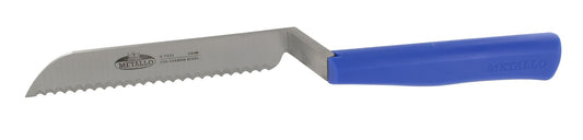 Metallo Spinach knife HACCP 15cm, C60 steel, serrated,blue